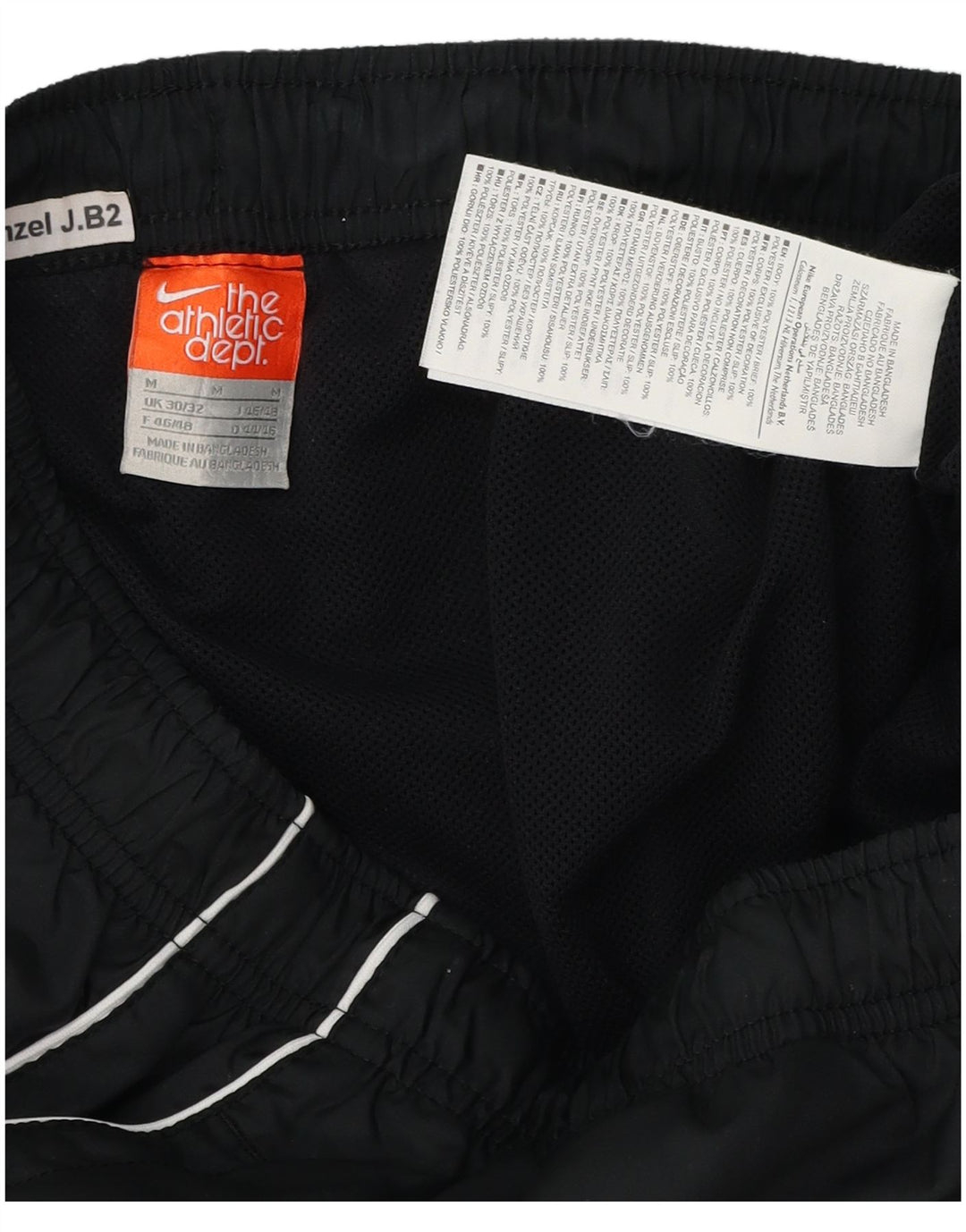 Nike Mens Sport Shorts Medium  Black Polyester Sports
