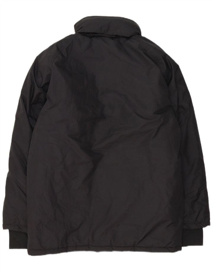 Umbro Mens Graphic Padded Jacket UK 42 XL Black Polyester