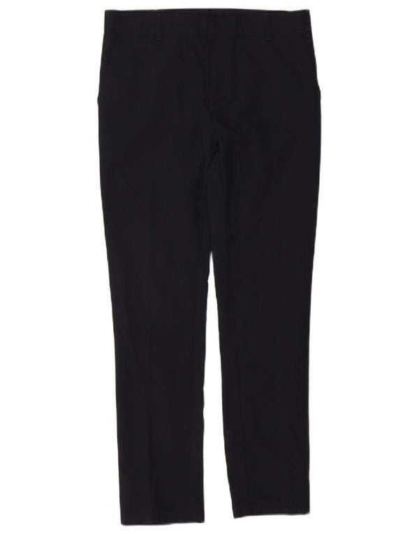 Marks & Spencer Boys Slim Chino Trousers 12-13 Years W29 L27 Navy Blue