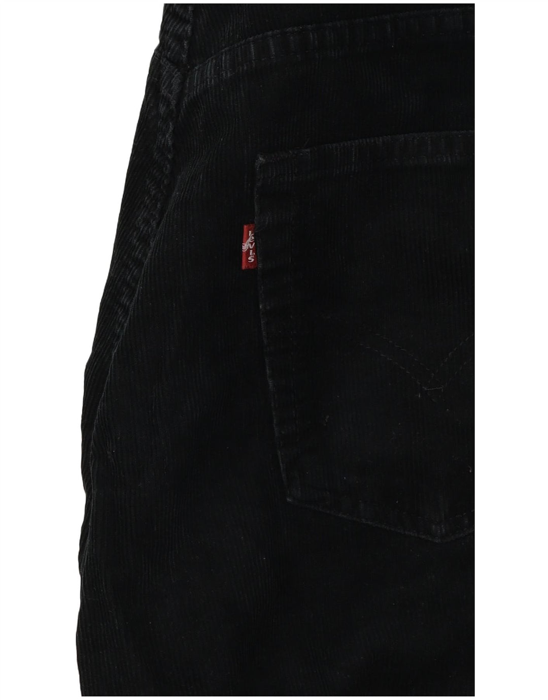 Levi's Womens Bootcut Corduroy Trousers W30 L27 Black