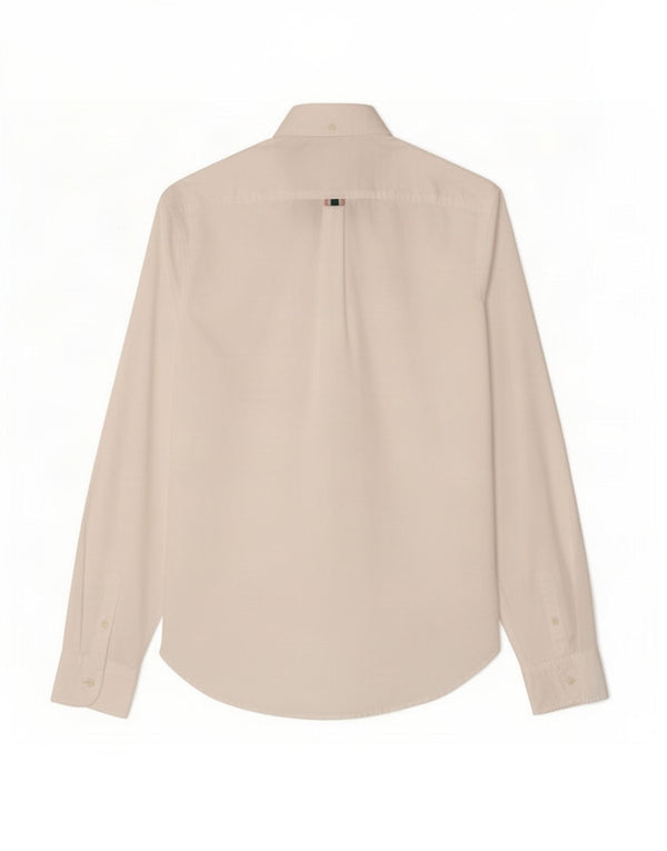 Superdry Womens Shirt UK 12 Medium White Cotton