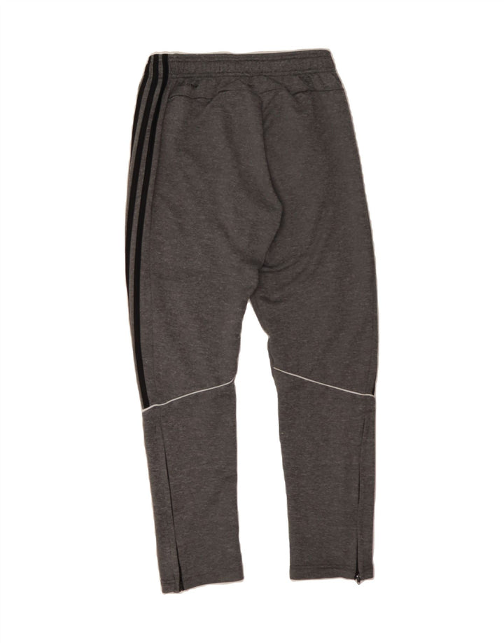 ADIDAS Boys Tracksuit Trousers 13-14 Years Grey Polyester Vintage Adidas and Second-Hand Adidas from Messina Hembry 