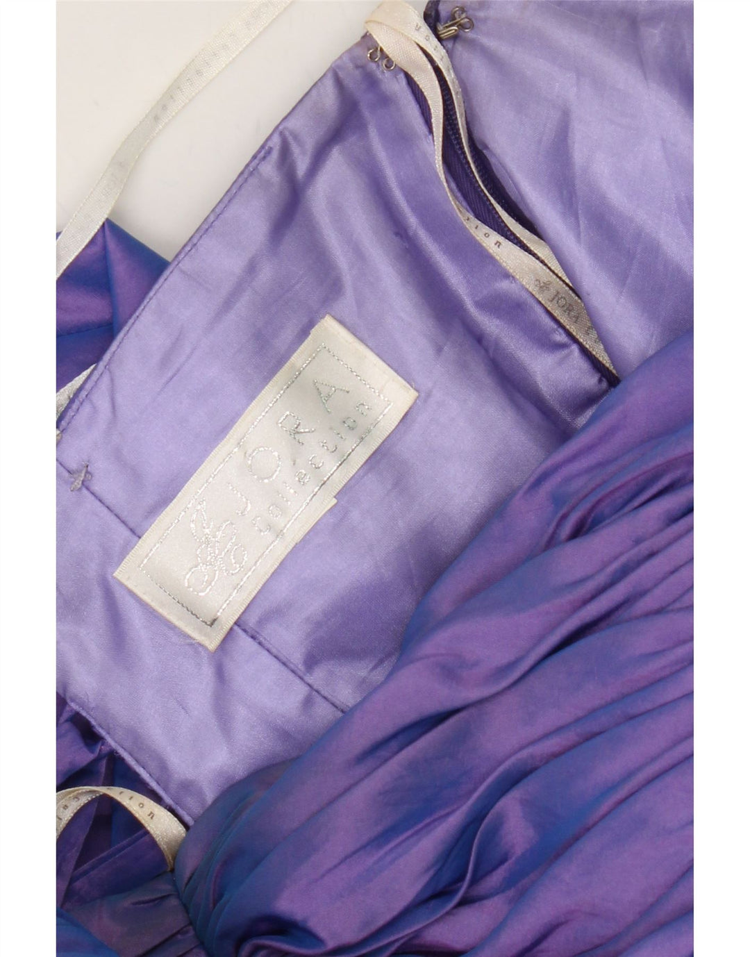 JORA Womens Maxi Strapless Corset Dress UK 12 Medium Purple Vintage Jora and Second-Hand Jora from Messina Hembry 