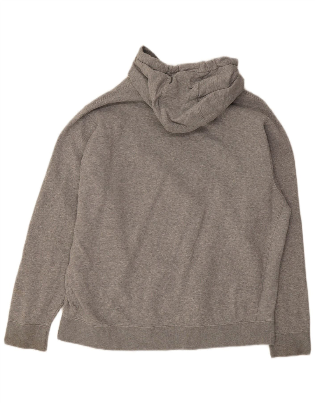 Nike Mens Graphic Hoodie Jumper XL Grey Cotton