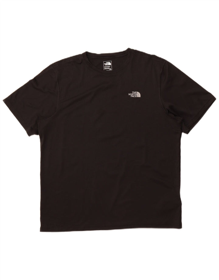 The North Face Mens T-Shirt Top Large Black Polyester