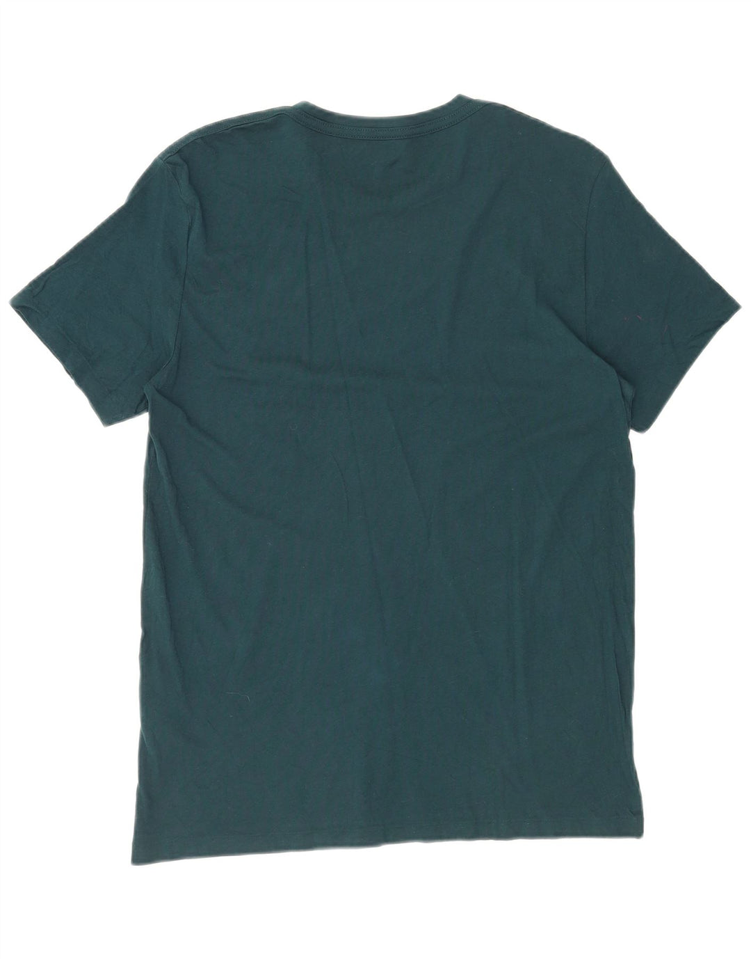 ALL SAINTS Mens T-Shirt Top Large Green Cotton