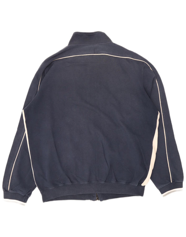 Champion Mens Tracksuit Top Jacket XL Navy Blue Colourblock