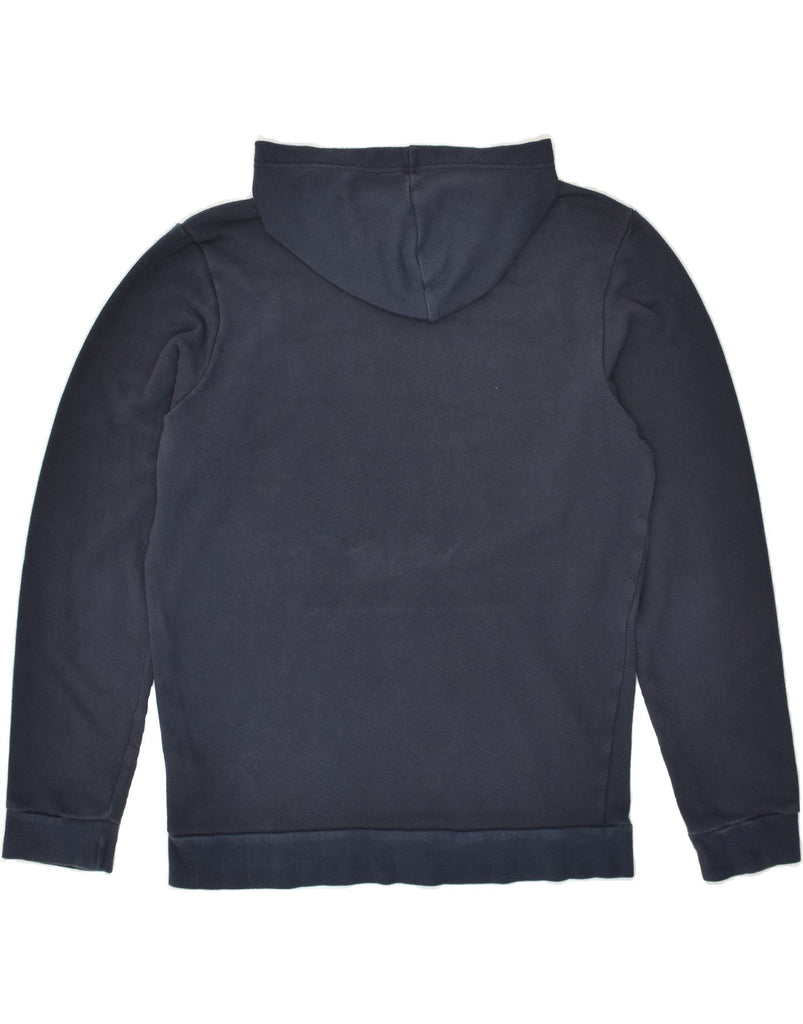 ADIDAS Mens Graphic Hoodie Jumper Medium Navy Blue Cotton | Vintage Adidas | Thrift | Second-Hand Adidas | Used Clothing | Messina Hembry 