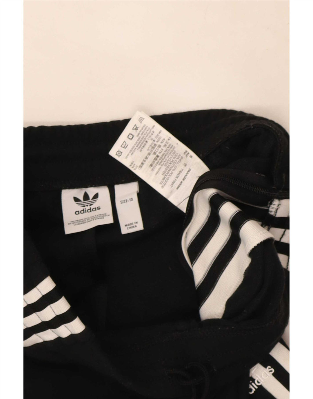 Adidas Womens Leggings UK 10 Small Black Polyester