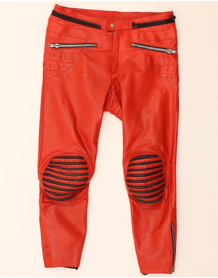 MUROTO Mens Vintage 2 Piece Set Medium W34 L27 Red Motorcycle Vintage Muroto and Second-Hand Muroto from Messina Hembry 