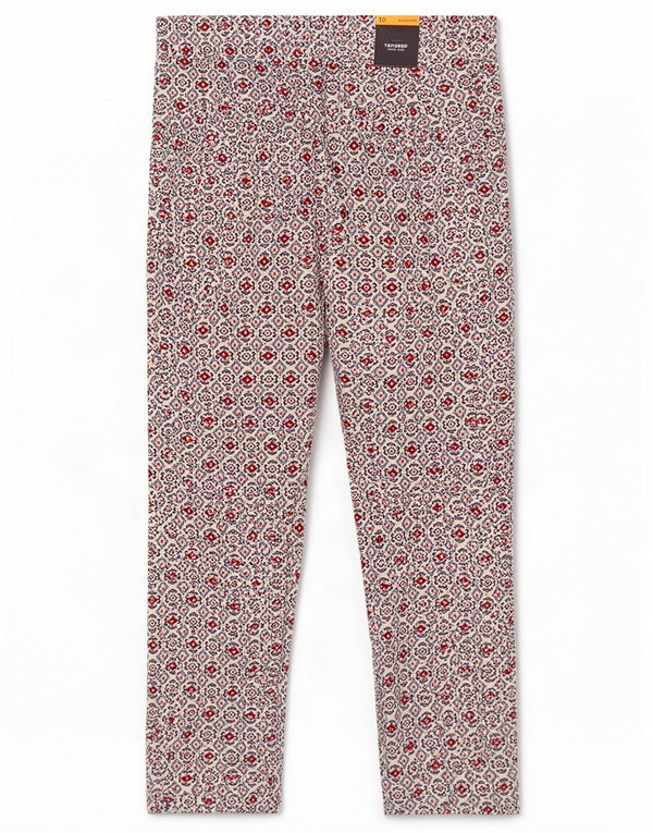 Marks & Spencer Womens High Waist Casual Trousers UK 10 Small W28 L27 Beige