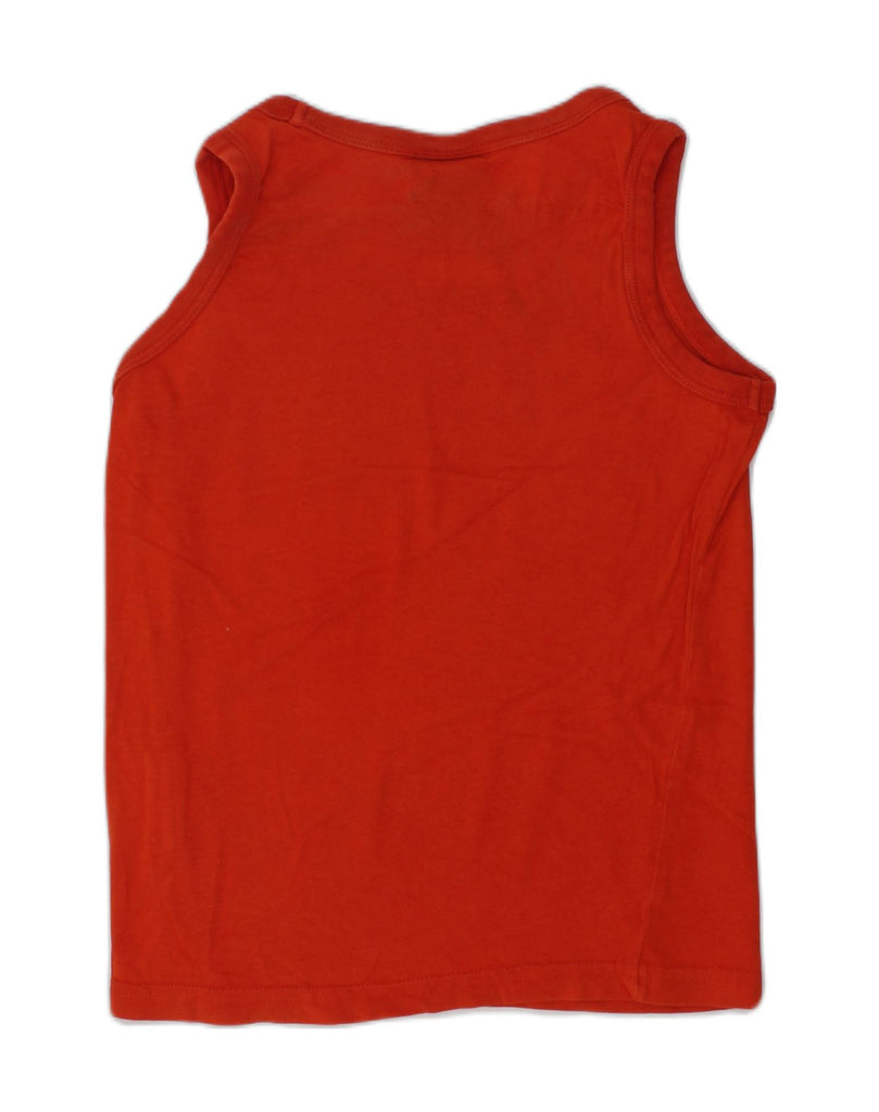 CHAMPION Boys Graphic Vest Top 5-6 Years XS Red Cotton | Vintage Champion | Thrift | Second-Hand Champion | Used Clothing | Messina Hembry 