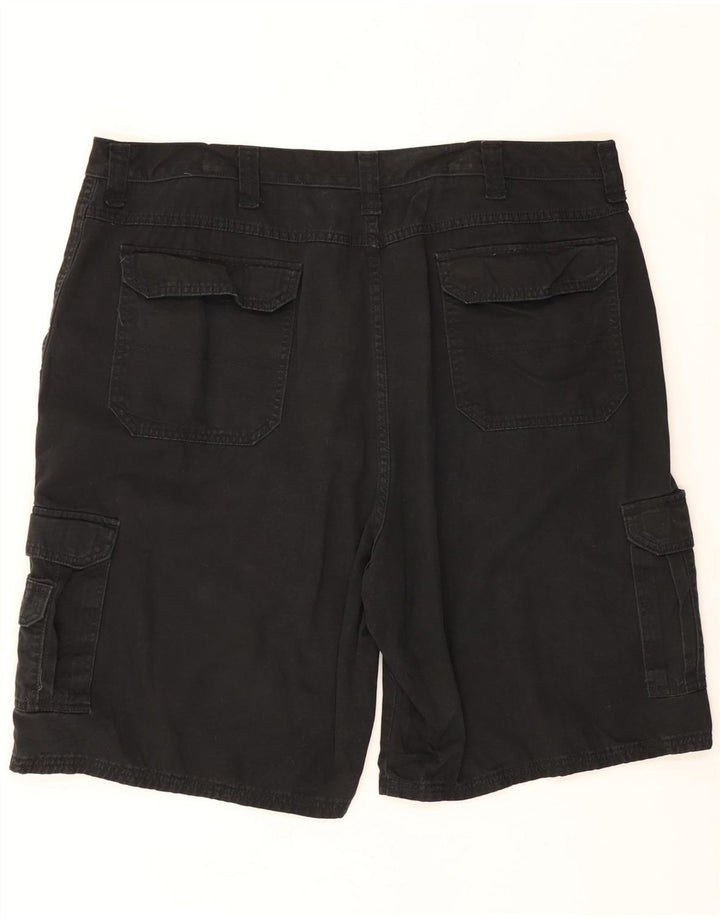 WRANGLER Mens Cargo Shorts W42 2XL Black Cotton Vintage Wrangler and Second-Hand Wrangler from Messina Hembry 