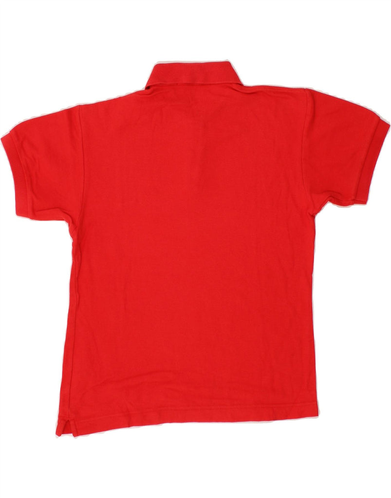 FILA Boys Polo Shirt 10-11 Years Medium Red Cotton Vintage Fila and Second-Hand Fila from Messina Hembry 