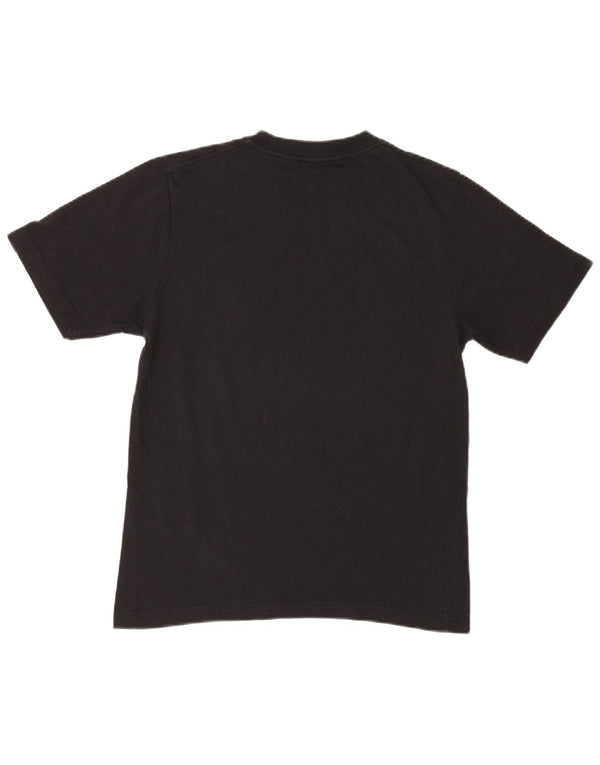 Vans Boys Custom Fit Graphic T-Shirt Top 12-13 Years Large Black Cotton