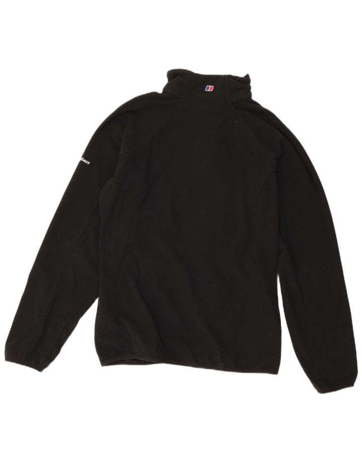 Berghaus Womens Fleece Jacket UK 16 Large Black Polyester