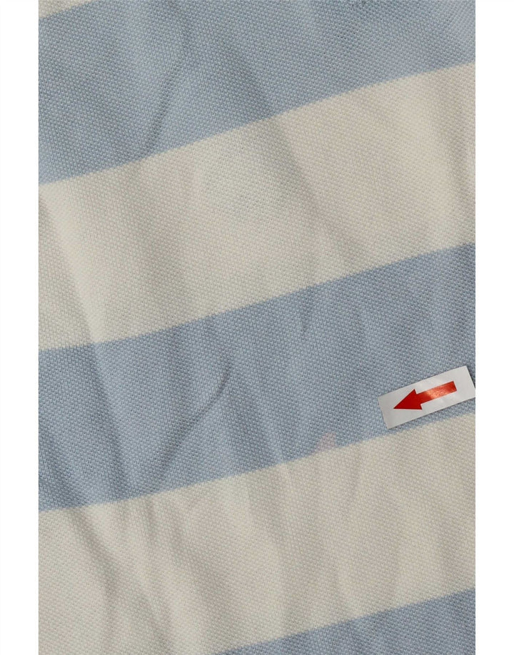 Timberland Mens Earthkeepers Regular Fit Polo Shirt Small Blue Striped