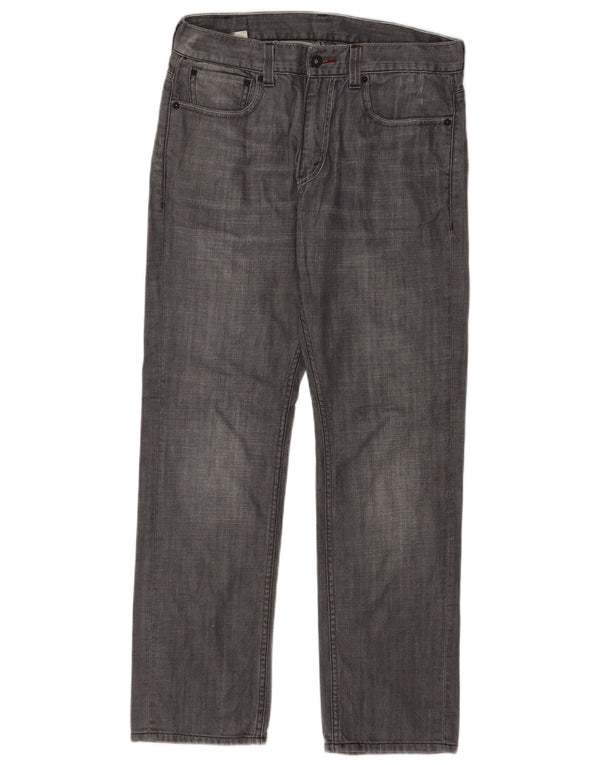 Levi's Mens 511 Slim Jeans W34 L30 Grey Cotton