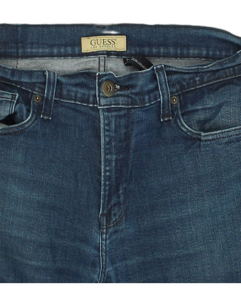 GUESS Mens Slim Jeans  W36 L29 Blue Cotton | Vintage Guess | Thrift | Second-Hand Guess | Used Clothing | Messina Hembry 