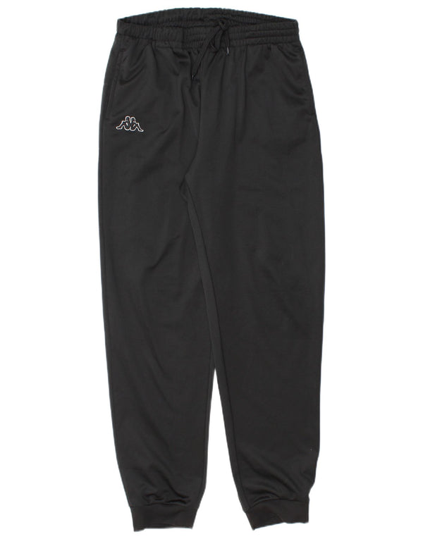 Kappa Mens Tracksuit Trousers Joggers Medium Black Polyester