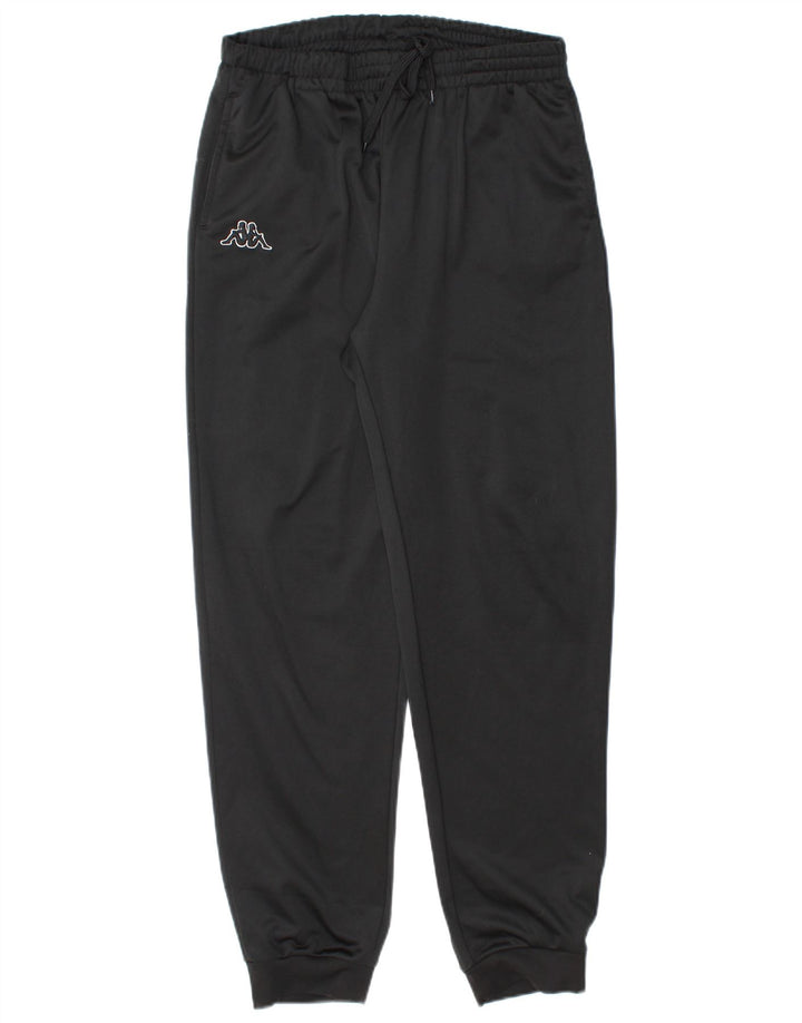 Kappa Mens Tracksuit Trousers Joggers Medium Black Polyester