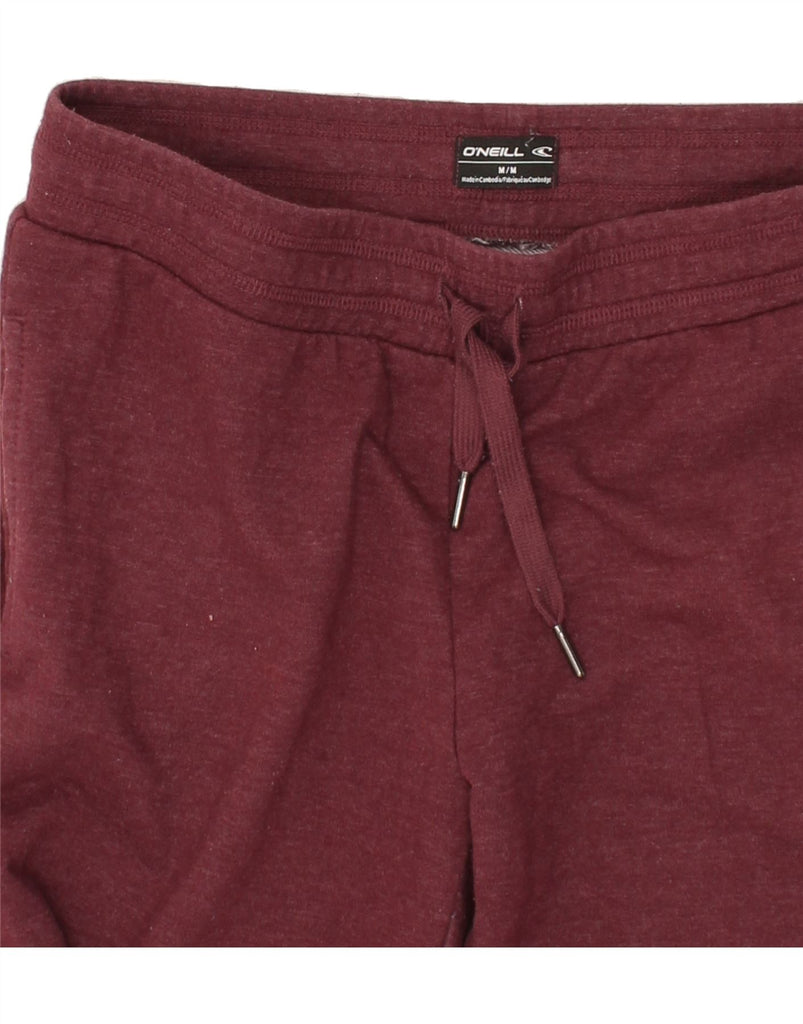 O'NEILL Womens Tracksuit Trousers Joggers UK 14 Medium Burgundy | Vintage O'Neill | Thrift | Second-Hand O'Neill | Used Clothing | Messina Hembry 