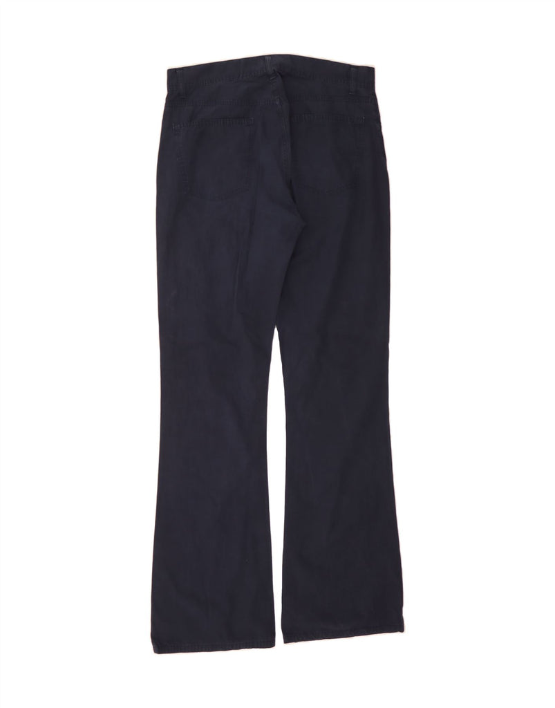 KILLER LOOP Mens Bootcut Casual Trousers IT 48 Medium W34 L35 Navy Blue Vintage Killer Loop and Second-Hand Killer Loop from Messina Hembry 