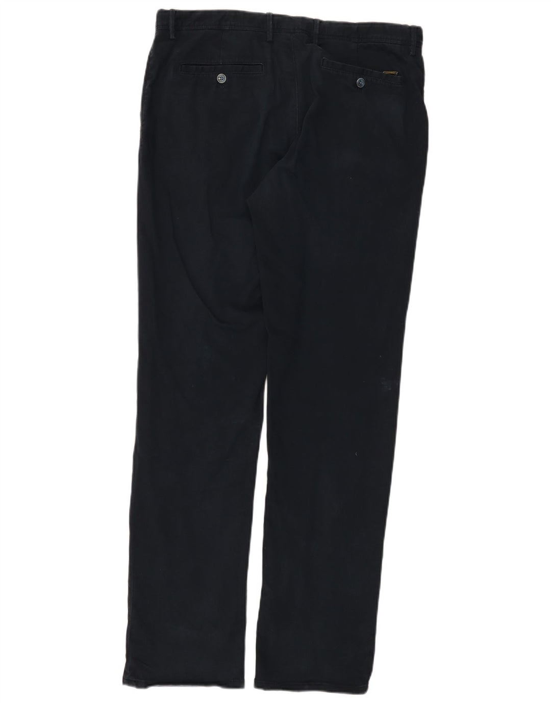 MASSIMO DUTTI Mens Chino Trousers EU 44 Large W34 L32 Navy Blue