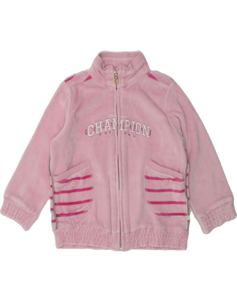 CHAMPION Baby Boys Graphic Tracksuit Top Jacket 18-24 Months Large Pink | Vintage Champion | Thrift | Second-Hand Champion | Used Clothing | Messina Hembry 
