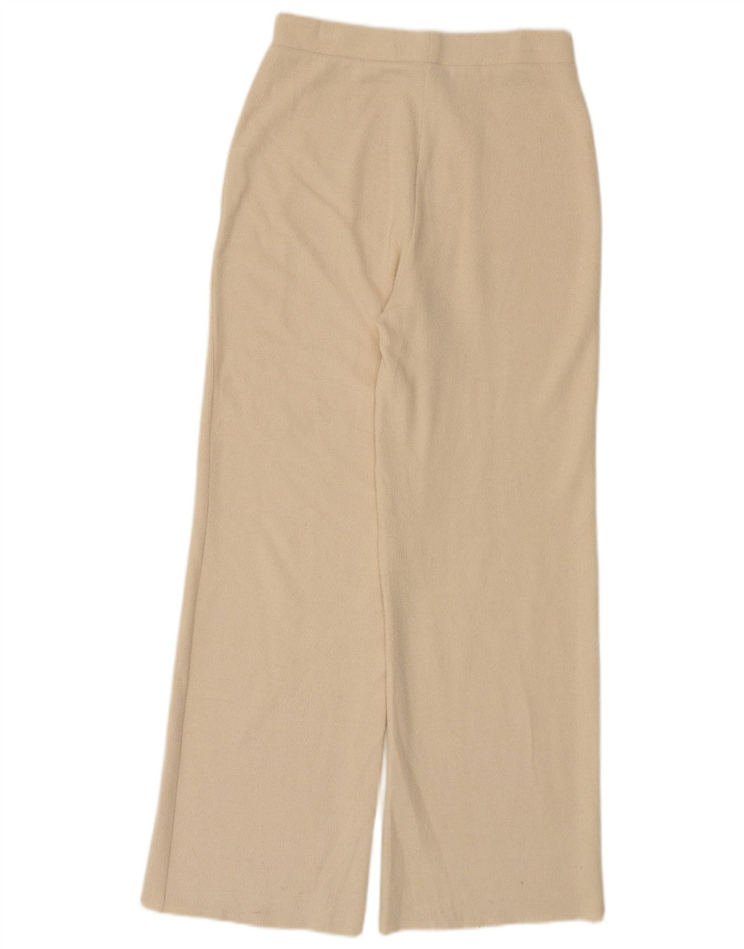 Zara Womens Tracksuit Trousers UK 12 Medium Beige Polyester