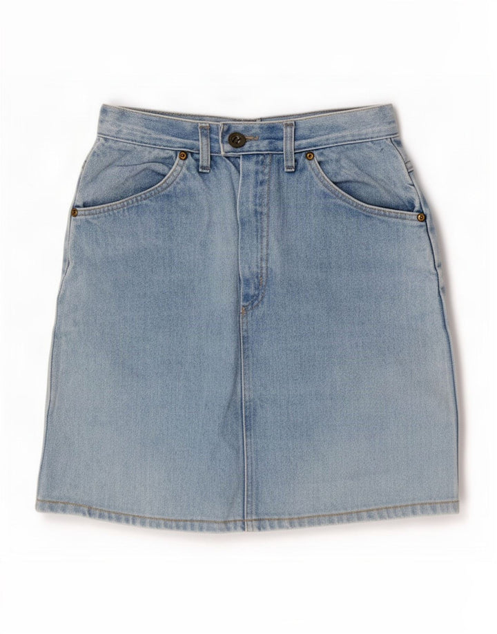 Rifle Womens Denim Skirt W29 Medium Blue