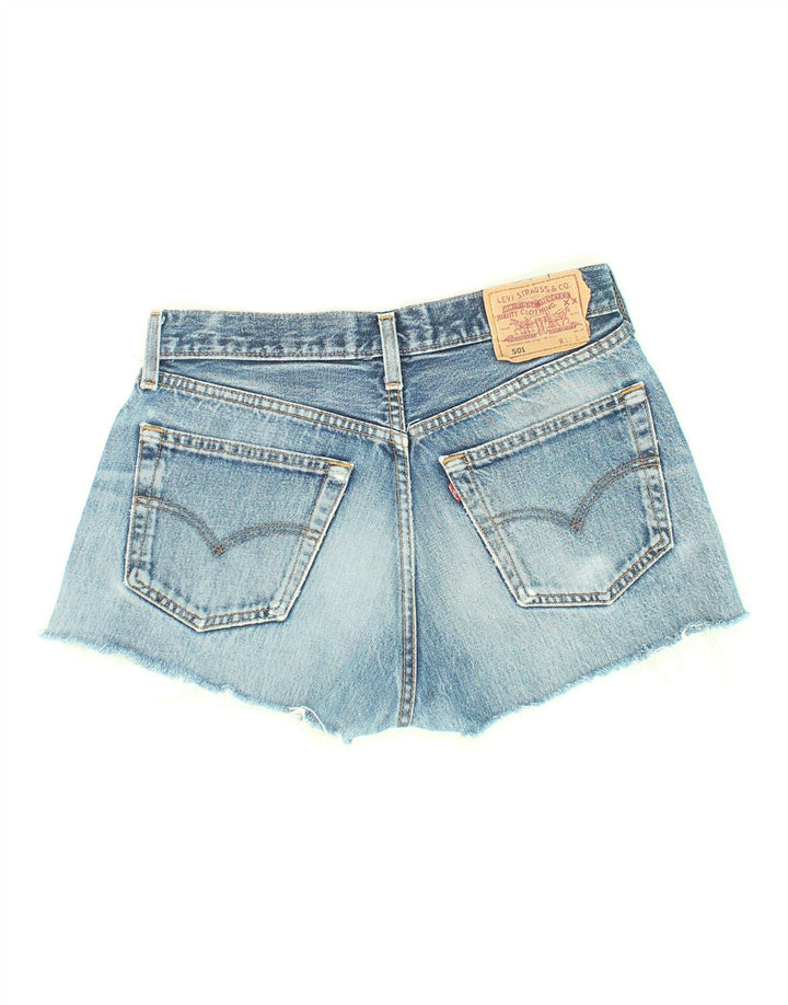LEVI'S Womens Vintage Denim Shorts W31 Medium Blue Cotton