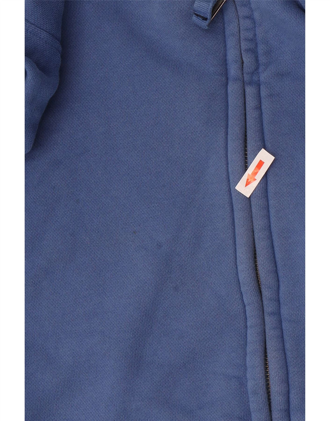 FAT FACE Mens Zip Hoodie Sweater Medium Blue Cotton
