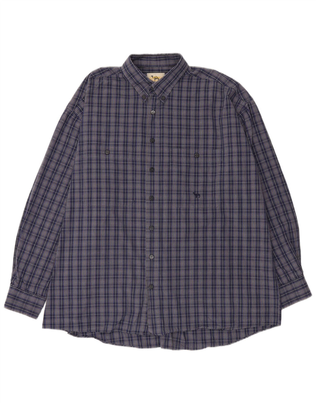 CAMEL ACTIVE Mens Shirt XL Blue Check