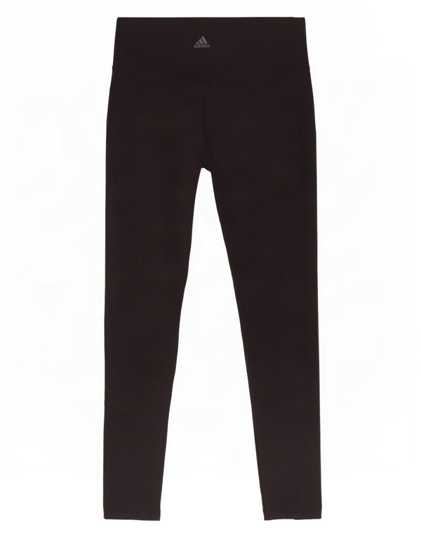 Adidas Womens Leggings UK 16/18 Large Black