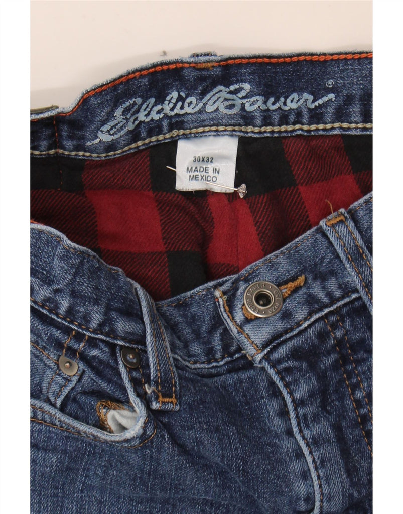 EDDIE BAUER Mens Straight Jeans W30 L32 Blue Cotton Vintage Eddie Bauer and Second-Hand Eddie Bauer from Messina Hembry 