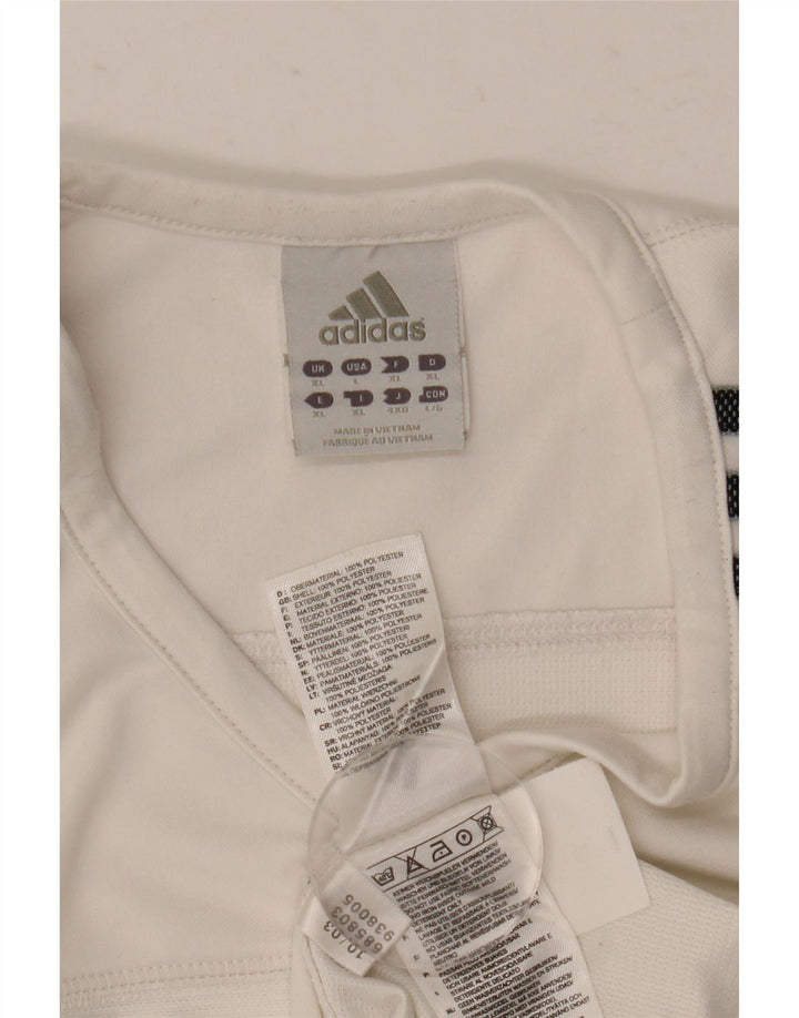 Adidas Mens Climacool T-Shirt Top XL White Polyester