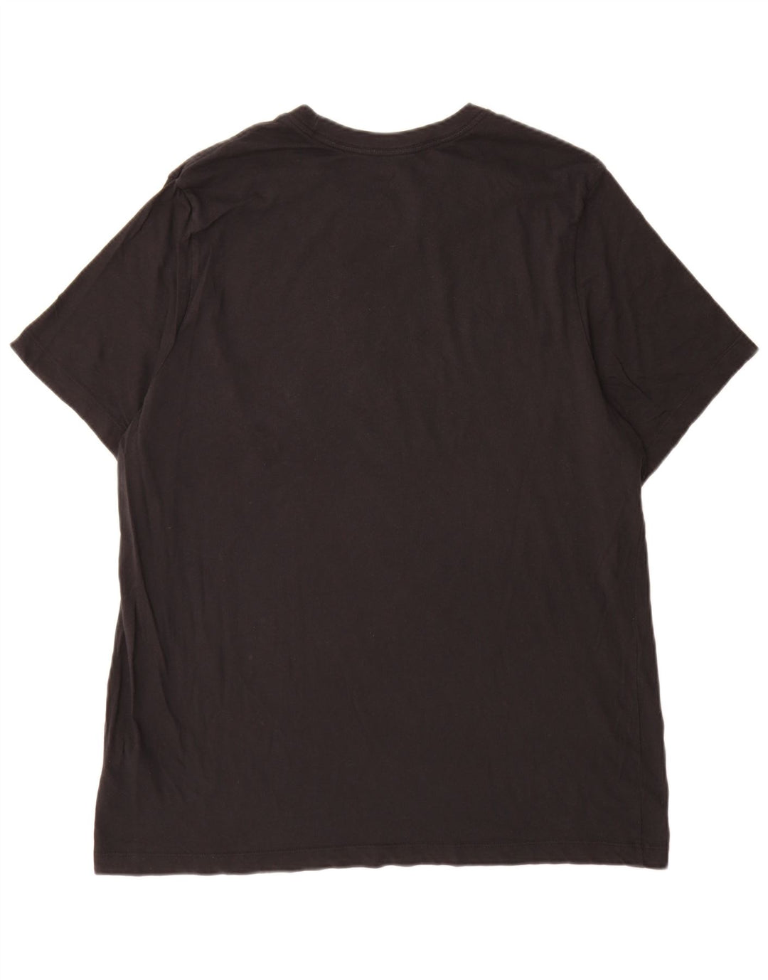 Nike Mens Graphic T-Shirt Top 2XL Black Cotton