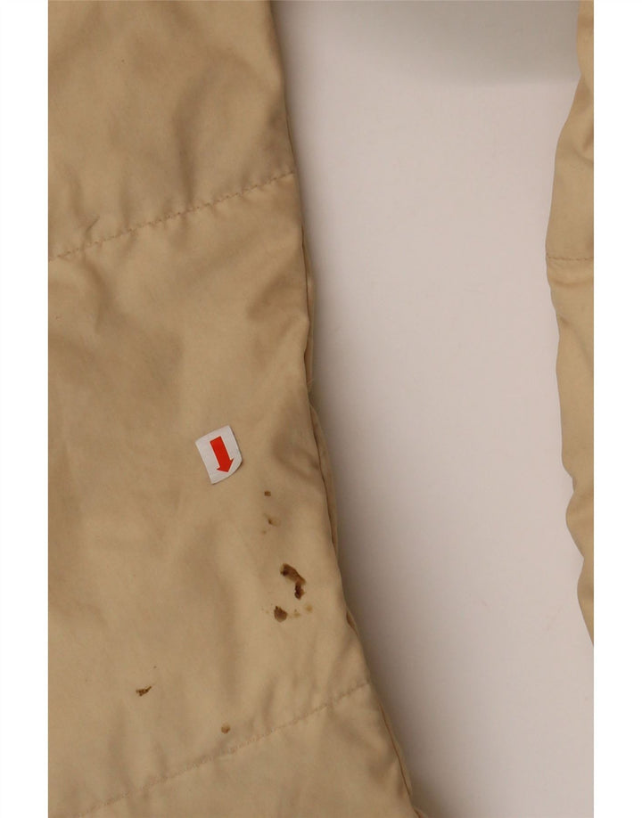 SERGIO TACCHINI Mens Padded Jacket UK 36 Small Beige Polyester
