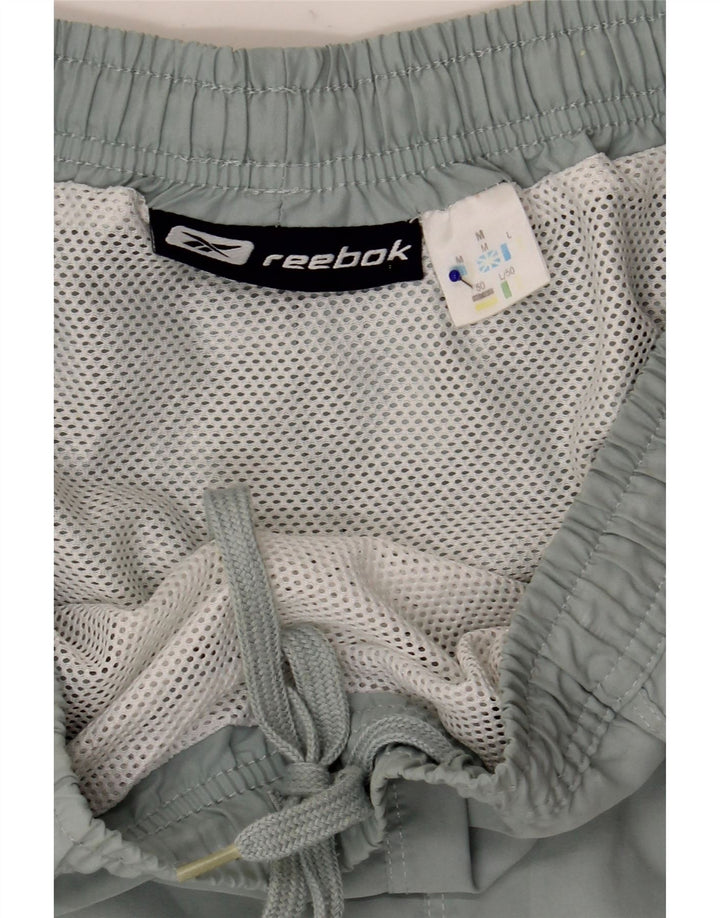 Reebok Mens Sport Shorts Medium Blue Polyester