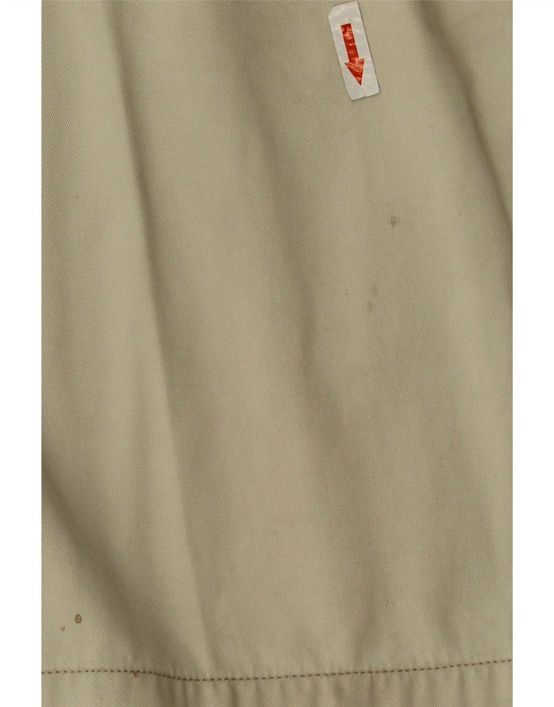 Marks & Spencer Mens Pegged Chino Shorts W38 XL Beige Cotton