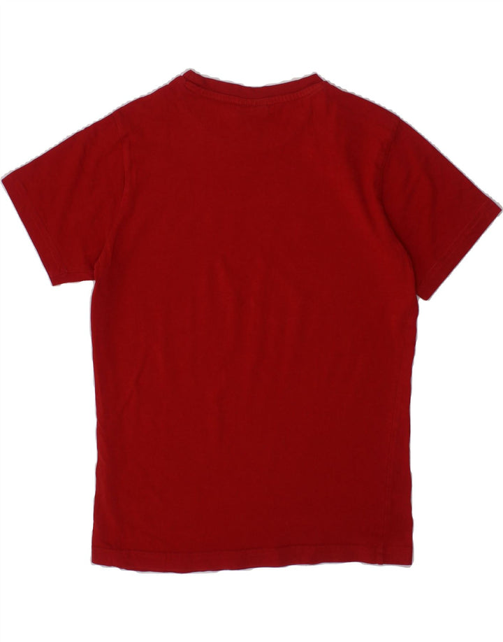 CHAMPION Boys Graphic T-Shirt Top 9-10 Years Medium  Maroon Cotton Vintage Champion and Second-Hand Champion from Messina Hembry 
