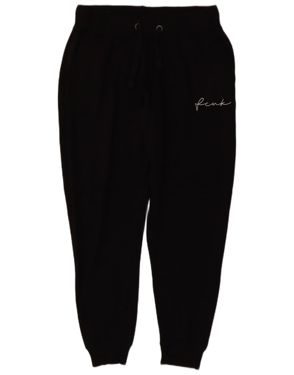 FRENCH CONNECTION Mens Tracksuit Trousers Joggers XL  Black Cotton
