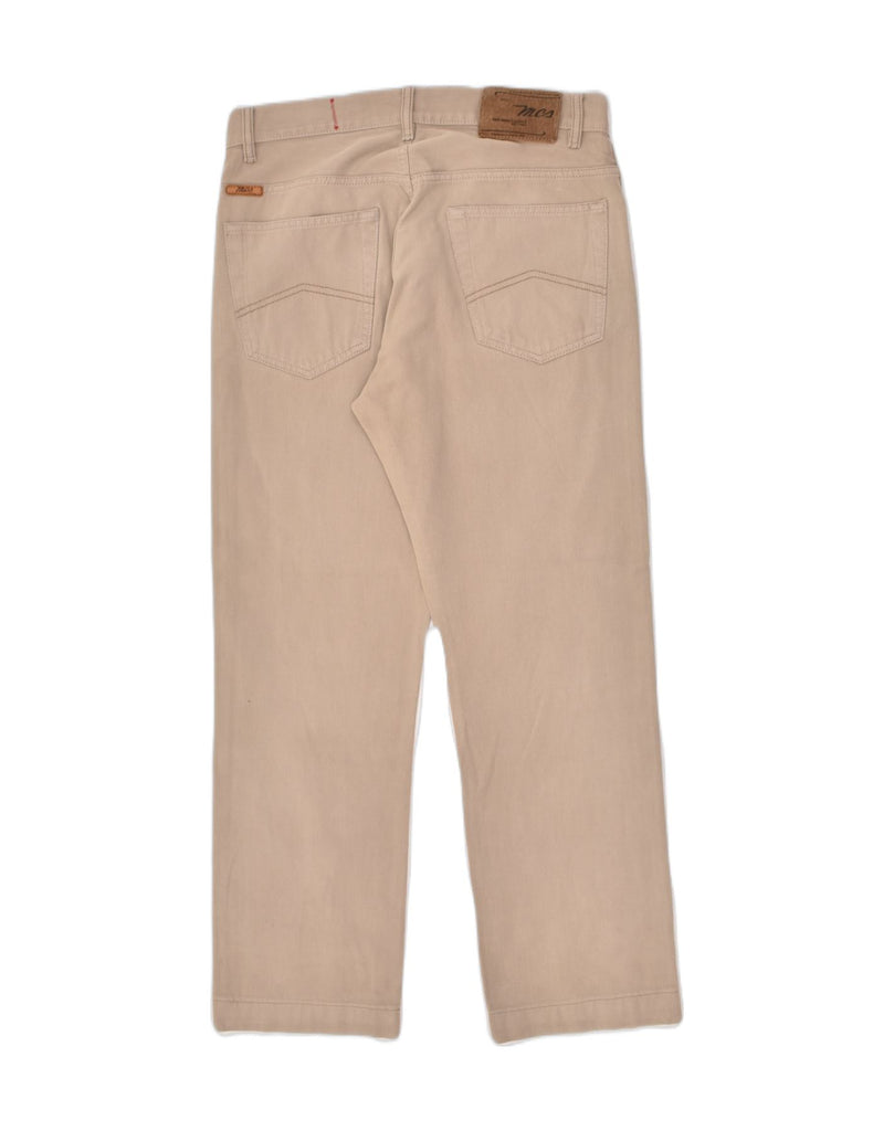 MARLBORO CLASSICS Mens Straight Casual Trousers W32 L27 Brown Cotton | Vintage Marlboro Classics | Thrift | Second-Hand Marlboro Classics | Used Clothing | Messina Hembry 