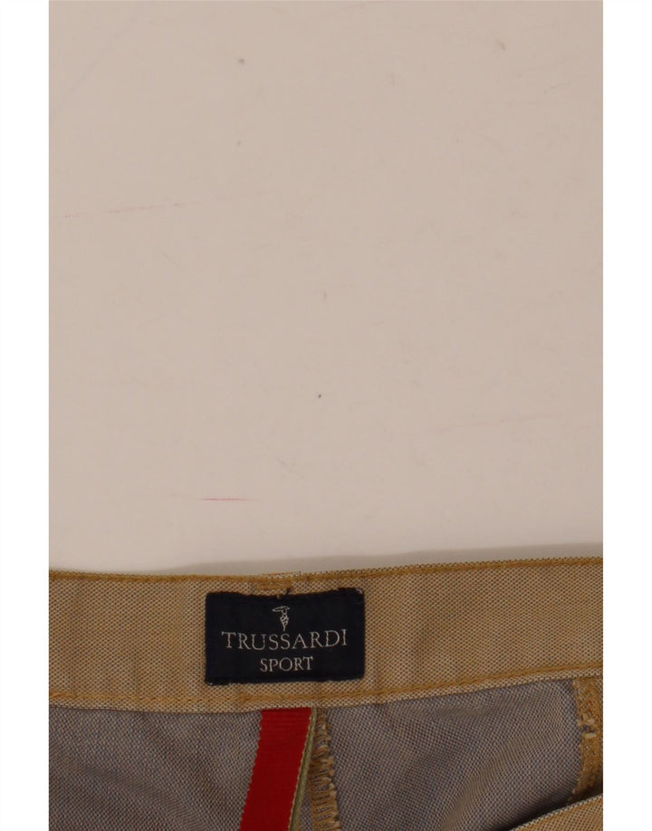 Trussardi Mens Chino Shorts W38 XL Beige
