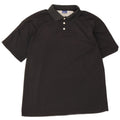 Asics Mens Polo Shirt XL Black Polyester