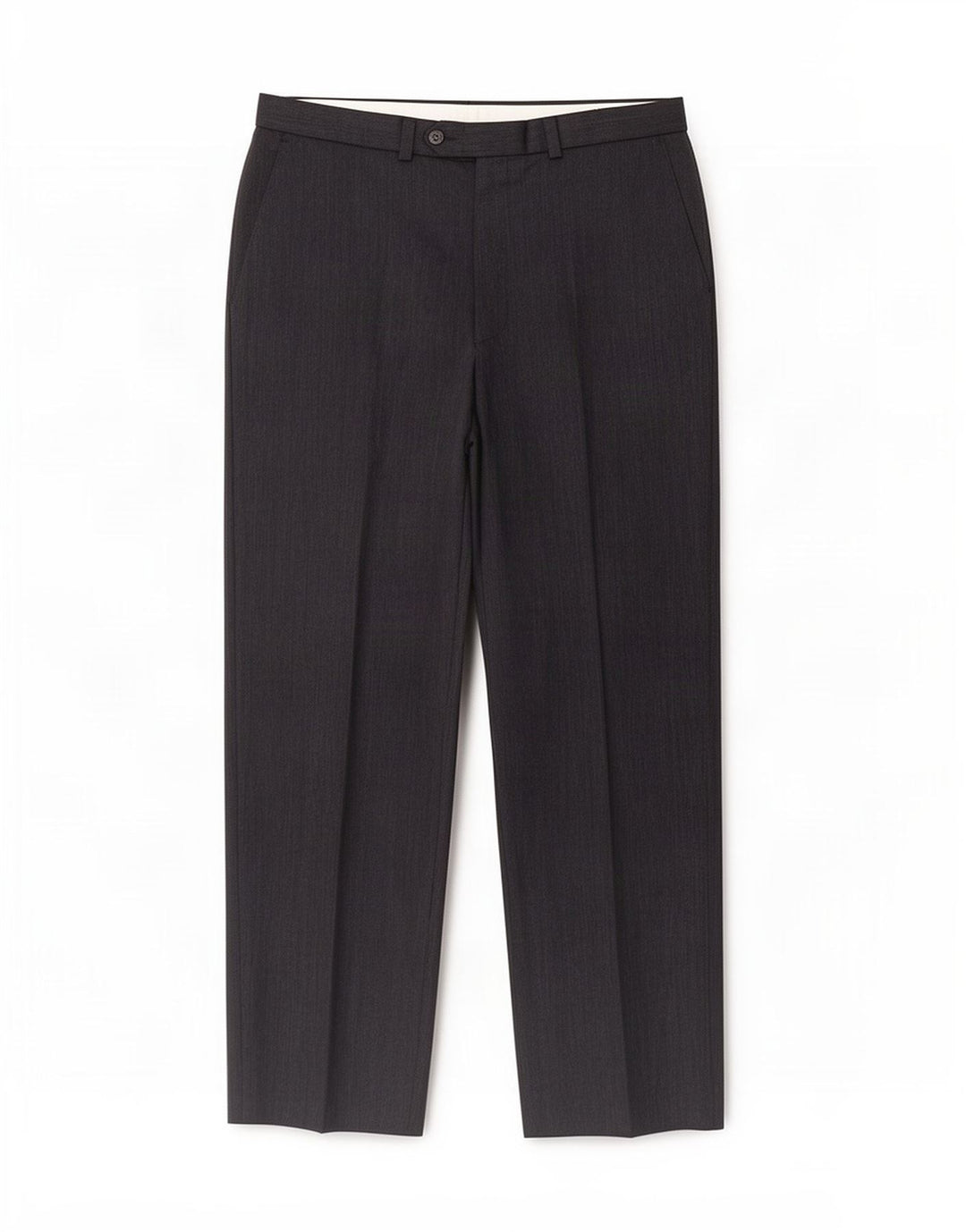 Marks & Spencer Mens St. Michael Straight Suit Trousers W32 L33 Navy Blue