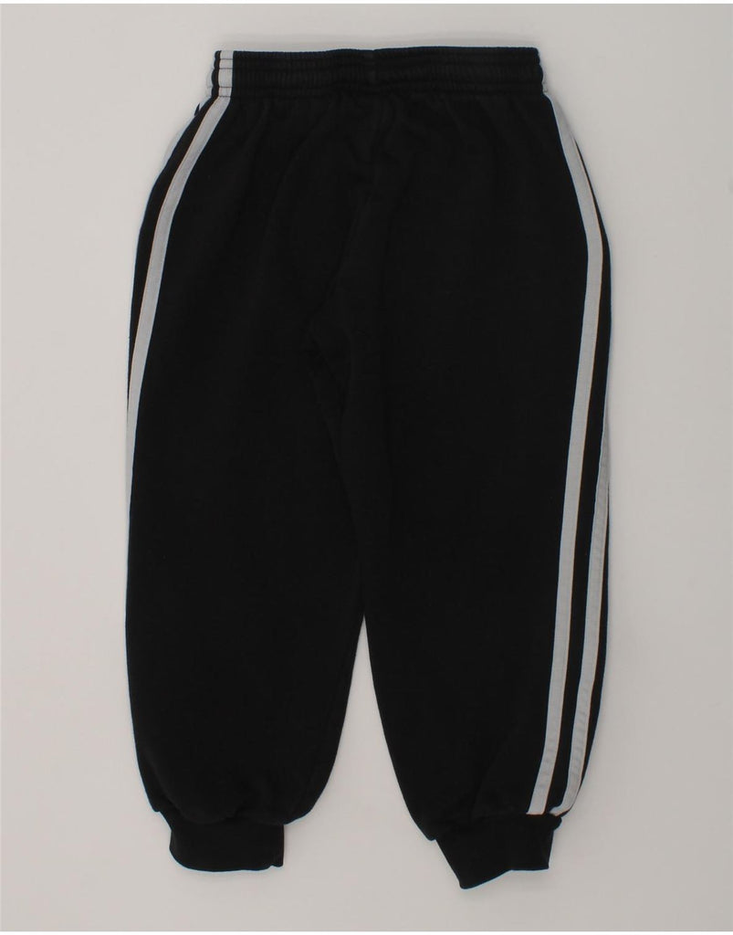 ADIDAS Boys Tracksuit Trousers Joggers 4-5 Years Black Cotton | Vintage Adidas | Thrift | Second-Hand Adidas | Used Clothing | Messina Hembry 