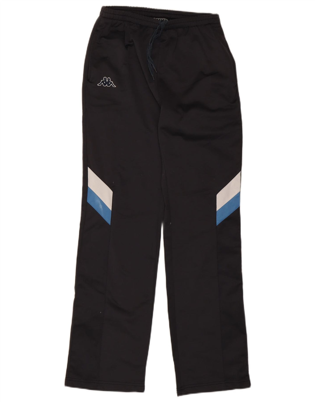 Kappa Mens Tracksuit Trousers Medium Black Colourblock Polyester