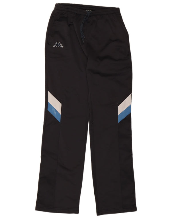 Kappa Mens Tracksuit Trousers Medium Black Colourblock Polyester